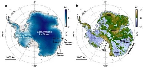 An ancient river landscape preserved beneath the East Antarctic Ice Sheet (2023)