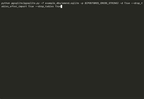 Test Postgres in Python Like SQLite