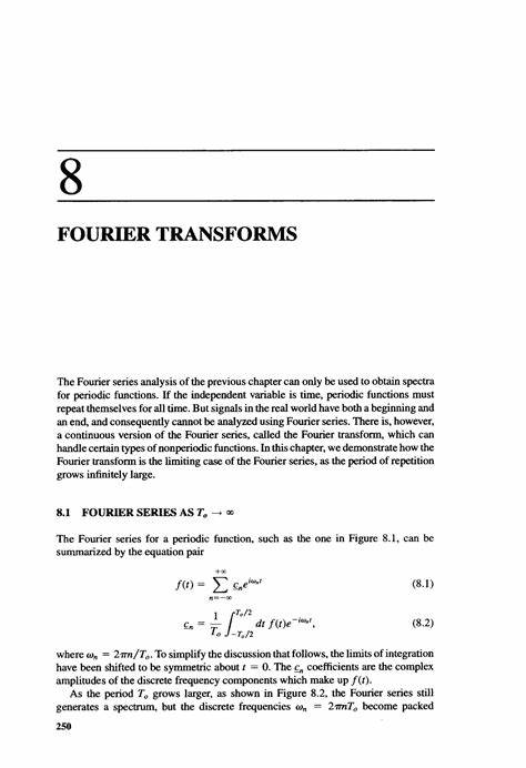 Atlas of Fourier Transforms – Physics Prof. Self Publishes Textbook