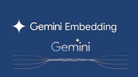 Understanding task types in the Gemini Embedding API