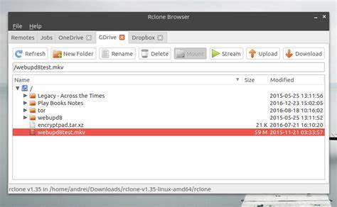 Managing Music with Rclone