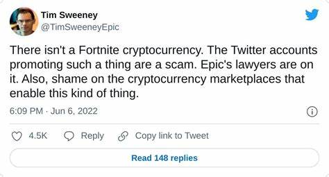 Tim Sweeney says Fortnite Token cryptocurrency is 'a scam'