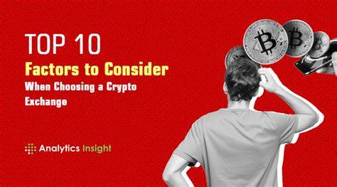 5 Factors to Consider When Selecting a Crypto Exchange - Innovation & Tech Today