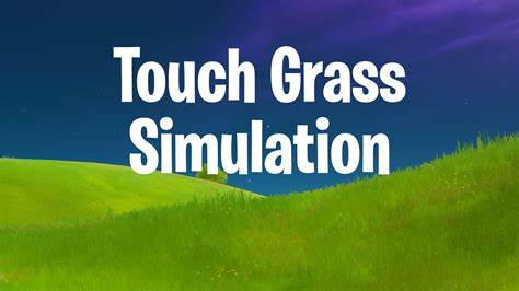 Someone told me to "touch grass," so I made this simulator