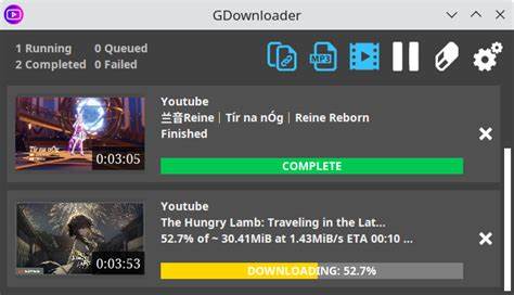 GDownloader: GUI front end for ytdlp, gallery-dl and spotDL
