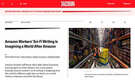 To 'Reclaim Future-Making', Amazon Workers Published Collection of SciFi Stories