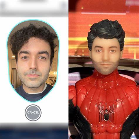 I built an app to convert me into an action figure