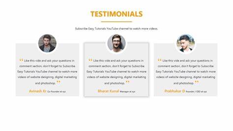 Getting testimonials from real users makes it worth it [video]