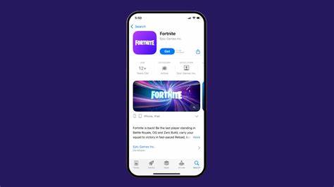 Fortnite returns to the Apple App Store after a 5-year hiatus