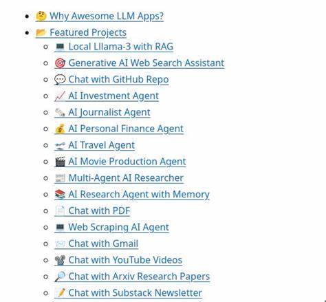 Collection of LLM Apps