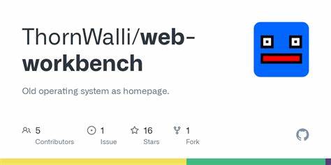 ThornWalli/web-workbench: Old operating system as homepage