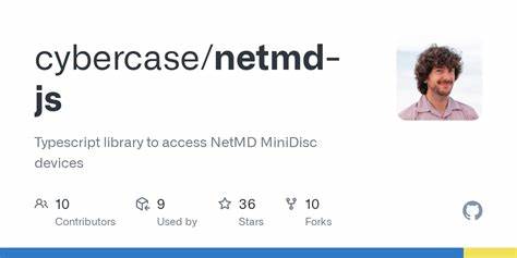 Netmd-JS, a library to interact with MiniDisc