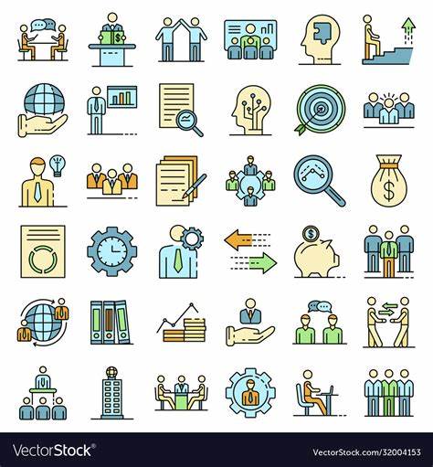 Stockillustrationen zu Corporate-Governance-Symbolen
