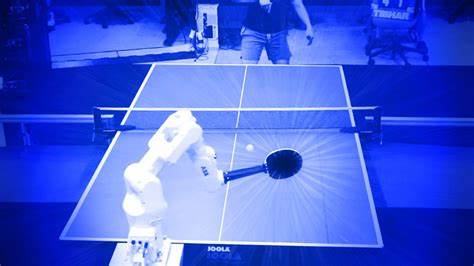 Robotic Table Tennis Swinging Using Lightweight Hardware with Predictive Control