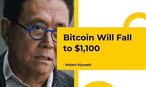 Bitcoin Will Fall to $1,100 – Robert Kiyosaki - CryptoTvplus