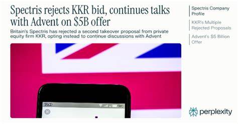 Spectris rejects second KKR proposal in favour of Advent's $5 billion bid