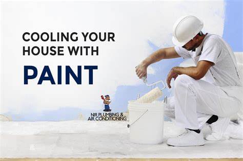 Paint 'sweats' to keep your house cool