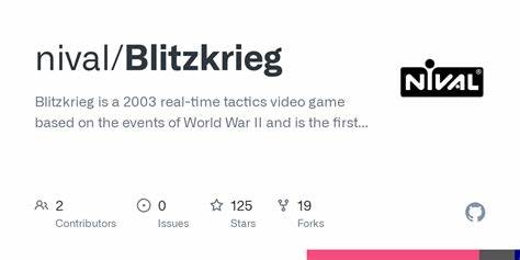 Blitzkrieg's 2003 real-time tactics video game source code is now on GitHub
