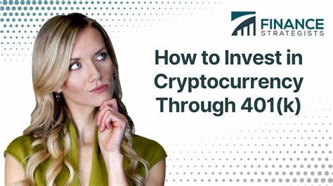 Julie Jason: Do you want cryptocurrency as a 401(k) investment?