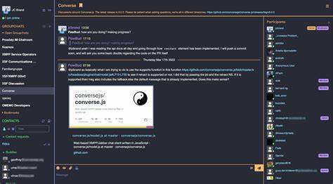 ConverseJS – A web-based XMPP chat client