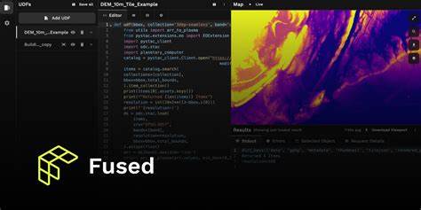 Fused Apps: Building, Editing and Sharing Python in the Browser