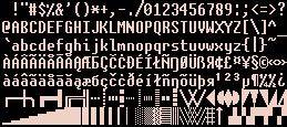 Unscii – a bitmapped Unicode font for blocky graphics