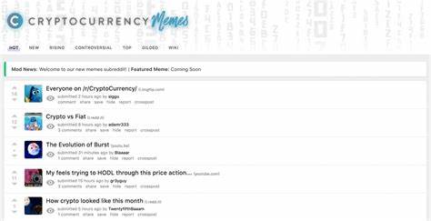 Reddit’s biggest cryptocurrency forum is banning memes and shilling