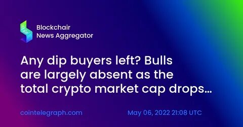 What’s Going on With Crypto? Total Crypto Market Cap Drops -5% - 99Bitcoins