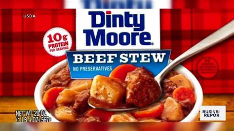 Hormel recalls 256,000 pounds of canned beef stew over wood fragments