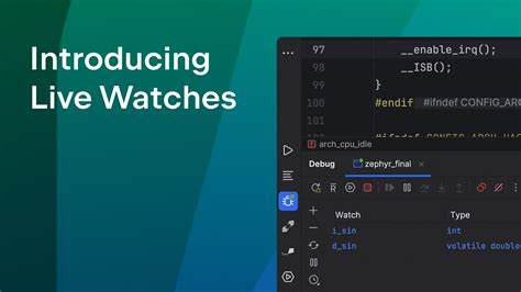 Live Watches comes to CLion's debugger with the new build