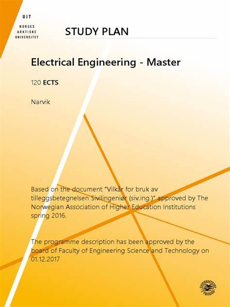 Self-Study Plan for Electrical Engineering