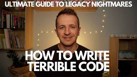 Writing Terrible Code