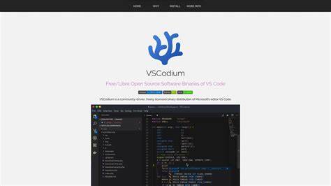 VSCodium – open-source Binaries of VSCode