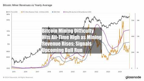 Bitcoin Mining Difficulty Hits All-Time High as Mining Revenue Rises; Signals Upcoming Bull Run