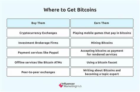 10 Easy Ways to Get Bitcoins in 2024 - Influencer Marketing Hub