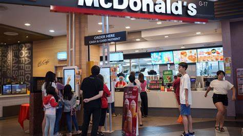 McDonald's store traffic falls unexpectedly as diners grow uneasy about economy