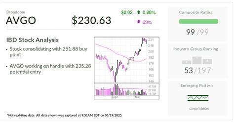 Broadcom, IBD Stock Of The Day, Sets Up Ahead Of Earnings