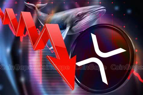 XRP Price Suddenly Drops by 5% as Ripple Whales Offload Tokens