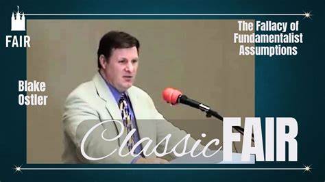 The Fundamentalist Fallacy