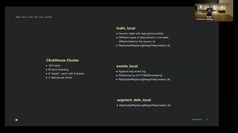 Rebuilding Segmentation with ClickHouse (video)