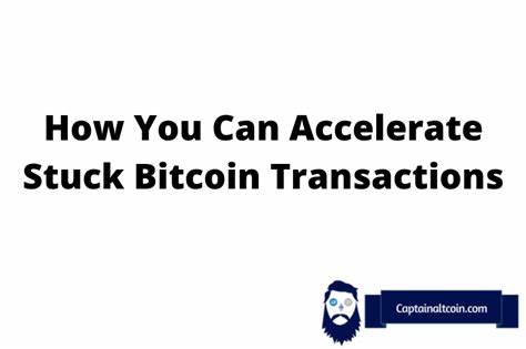 Die Bestätigung einer Bitcoin-Transaktion dauert zu lange – wie kann man sie beschleunigen? - Kapitän Altcoin
