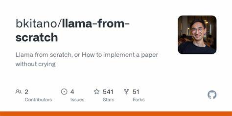 Llama from scratch (or how to implement a paper without crying)