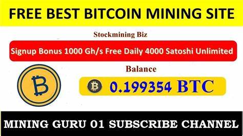 6 Best Free Bitcoin Cloud Mining Sites in 2024 -Earn profit through Bitcoin mining - Crypto Adventure