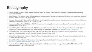 The Origins and Evolution of Occupational Licensing in the United States