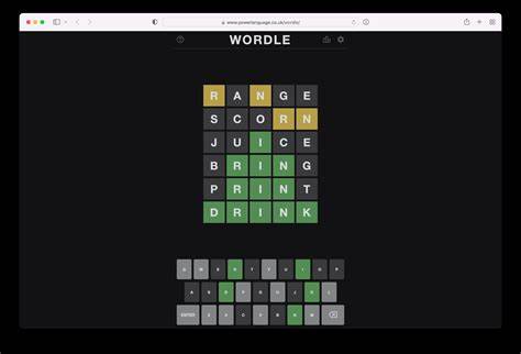 I made a daily word game