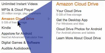 Breaking down Amazon's mega dropdown (2013)
