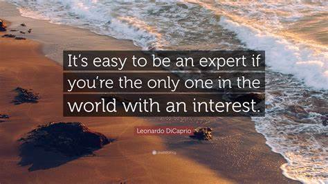 Experts Have It Easy