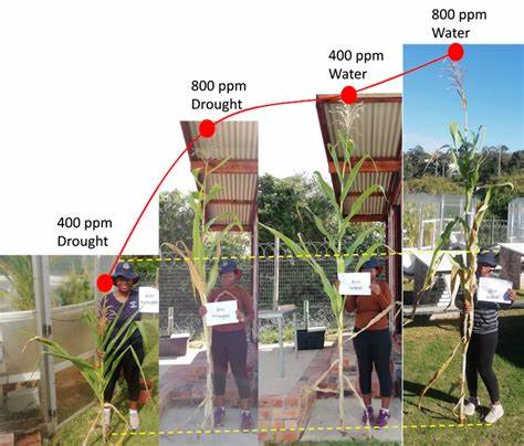 Removing atmospheric CO₂ through scaleup of crops with enhanced root systems