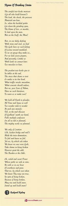 Hymn of Breaking Strain