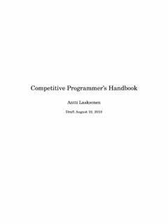 Competitive Coder's Handbook [pdf]